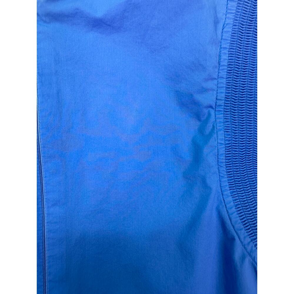 English Factory Blue Ruffled Sleeve Babydoll Mini Dress With Pockets Size Large - Picture 9 of 13